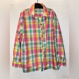 Foxcroft Button Down Top